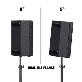 LD Systems STINGER10A G3 Actieve 10" PA Speaker - polemound recht op 0 graden en 5 graden tilt