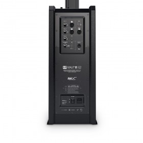 LD Systems MAUI 11 G2 portable kolom PA speaker systeem Zwart - achterkant