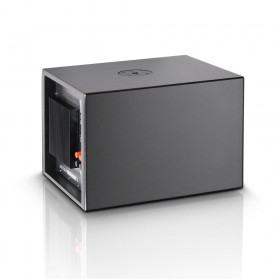 achterkant LD Systems SUB10A - 10" active PA Subwoofer + Versterker voor tops
