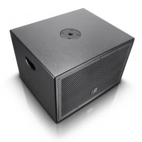 Bovenkant LD Systems SUB10A - 10" active PA Subwoofer + Versterker voor tops