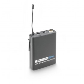 zender beldpack LD Systems WS ECO 2X2 BPH - Dubbele draadloze UHF headset microfoon set