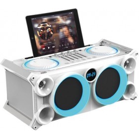 Ibiza Sound SPLBOX200-WH Partyspeaker met Bluetooth