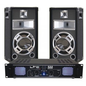 Grap stuk doorgaan LTC DJ10BG DJ PACK 2 X 250W Basic Speaker set voordelig Kopen?