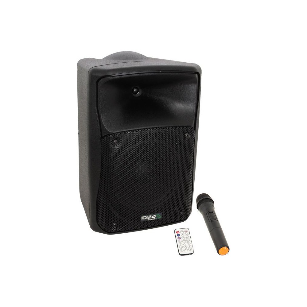 Ibiza Sound Mov8-CD - CD, Bluetooth, USB speler en draadloze microfoon
