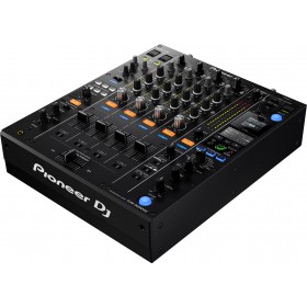 Pioneer - djm-900nxs2 De Pro DJ mixer van Pioneer schuin