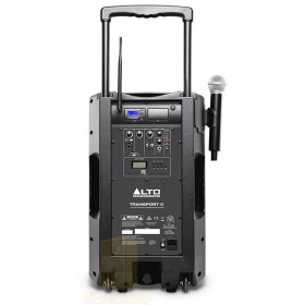 Alto Pro Transport 12 - Mobiel PA systeem met USB speler aansluitingen achterkant
