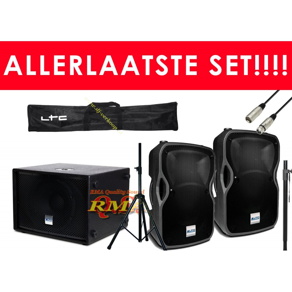 motief spreken Analist Alto Pro TS1210 Actieve speakers set 2x TS110A 1x TS Sub12A Kopen