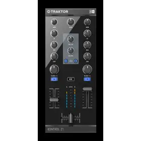 Traktor Kontrol Z1 2 kanalen Mixer Pro Dj Software Controller voorkant bediening