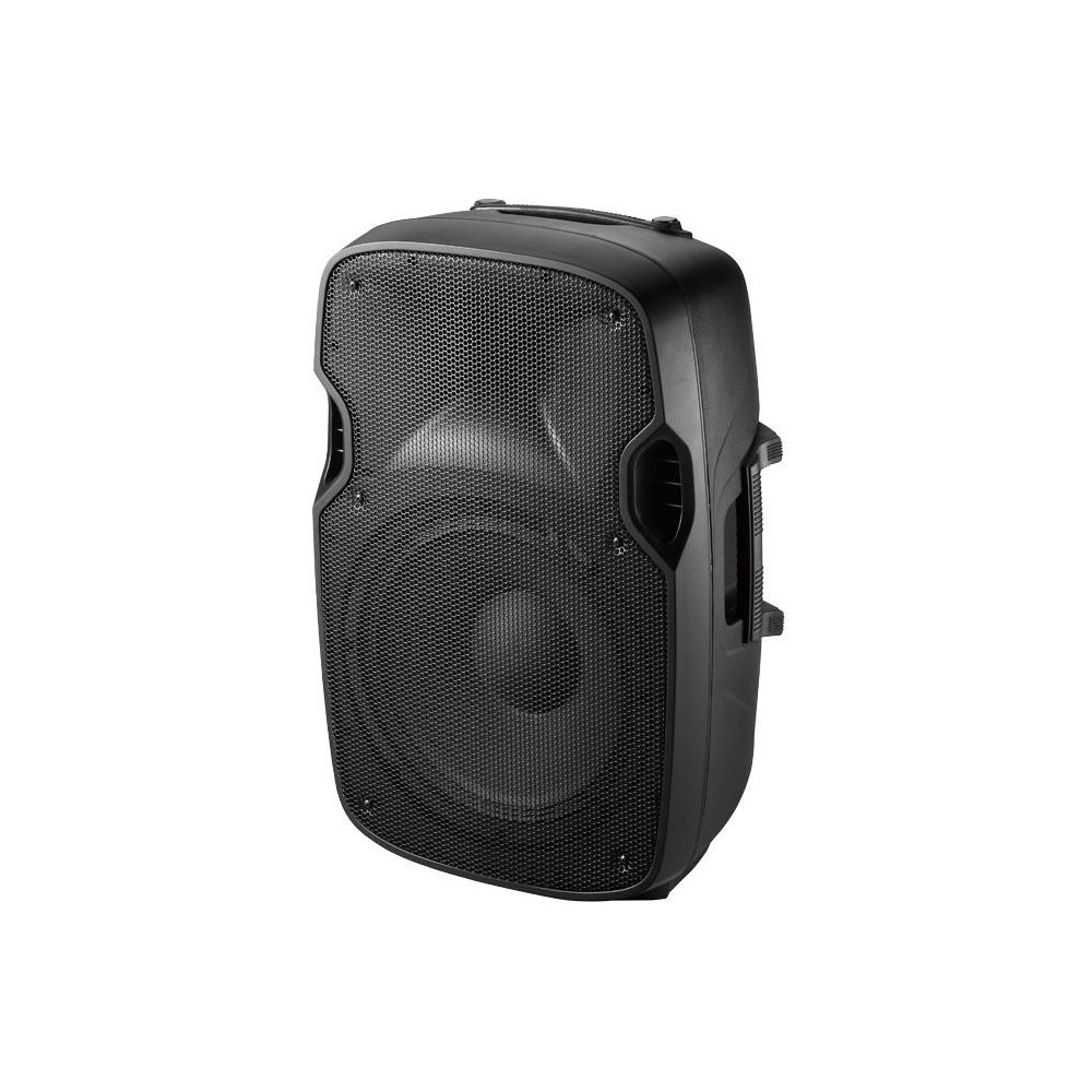 IBIZA Sound XTK15A - Professionele ABS Speaker 15"/38cm 600W voorkant