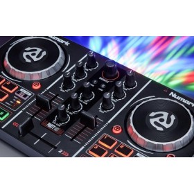 Numark Party Mix DJ Controller met Built In Light Show mixer