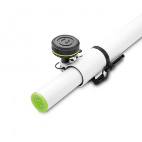 verstel knop Gravity SP2342W Verstelbare Speaker Pole, 35 mm naar M20 1800 mm Wit