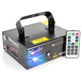 BeamZ Anthe II - Double Laser 600mW RGB Gobo DMX incl. IRC