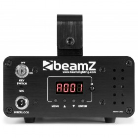 bediening BeamZ Elara - Double Laser 300mW RB Gobo DMX IRC