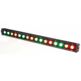 BeamZ Professional LCB48IP Kleurenunit 16x 3W Tri-color LED's DMX voorkant