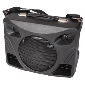 Ibiza Sound Port85UHF-BT - Draagbare Geluidsset met USB/MP3/SD, Bluetooth & 2 VHF Microfoons