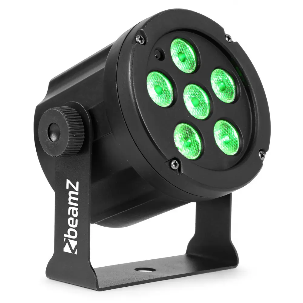 Microprocessor venster interval BeamZ SlimPar 30 - 6x3w RGB Led Spot met IRC