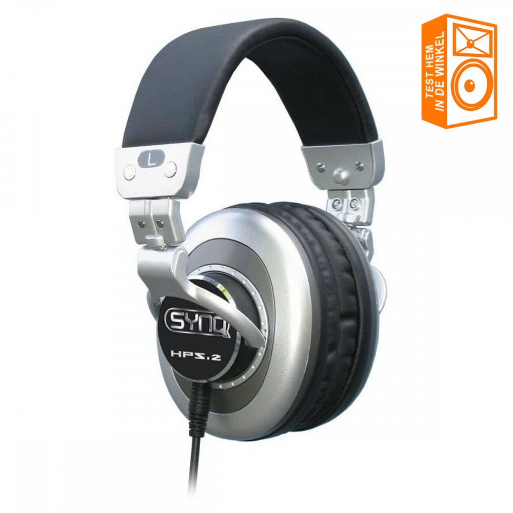 Synq HPS-2 Pro dj hoofdtelefoon - test hem in de winkel