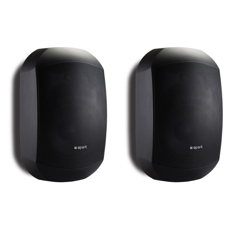 Apart MASK4C set zwart - Compacte kwaliteit speaker voor binnen- en buitengebruik (2stuks)