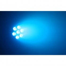 BeamZ Professional BAC502 - 7x 12W 6-in-1 LEDs en 128x SMD RGB LEDs Aluminium Par Licht