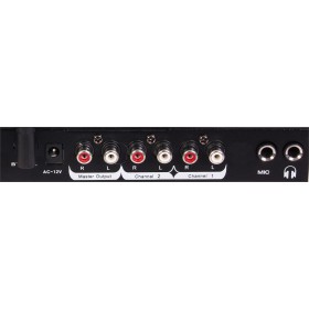 Ibiza Sound DJM160FX-BT 2-Kanaals megpaneel met 16 DSP effecten aansluitingen