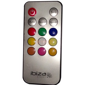 Ibiza Light ASTRO-9C-RC - 9-Kleurige Astro (RGBWAGPOP) LED Licht Effect ir afstandsbediening