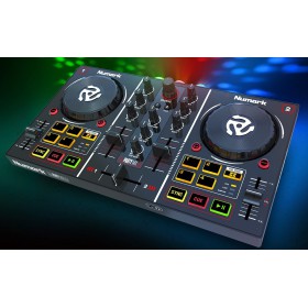 Numark Party Mix DJ Controller met Built In Light Show (super actie) overzicht met licht
