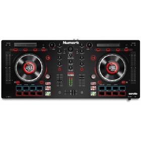Numark Mixtrack Platinum DJ Controller met display bovenkant
