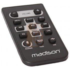 Madison MAD-TA15BT Vintage Audio Systeem 2 x 30W RMS - afstandsbediening