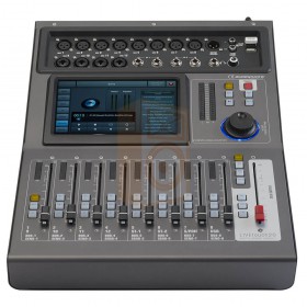 voorkant Audiophony Livetouch20 - 20 kanaals digitale mixer gemotoriseerde faders