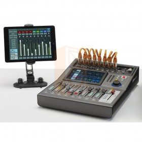 bediening met ipad Audiophony Livetouch20 - 20 kanaals digitale mixer
