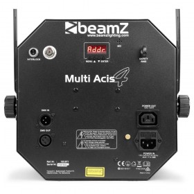 achterkant BeamZ Multi Acis IV - LED Derby effect met laser en strobe 153.671