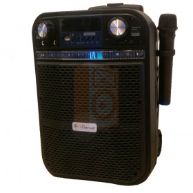 Idance Groove 408x 200 watt draadloze speaker - voorkant