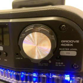Idance Groove 408x 200 watt draadloze speaker - bediening rechts