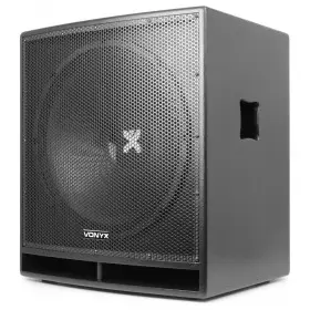 Vonyx SWP18 18" Pro Actieve Subwoofer 1200W - voorkant rechts