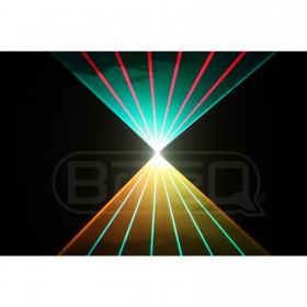Verhuur - BRITEQ CLUBLASER-7 Mk2 - zeer hoge kwaliteit scanner 7 kleuren laser huren - effect 3