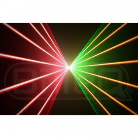 Verhuur - BRITEQ CLUBLASER-7 Mk2 - zeer hoge kwaliteit scanner 7 kleuren laser huren - effect 4