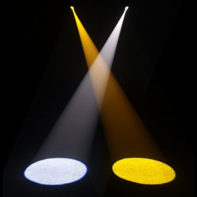 EQUINOX Fusion Spot MKII 12W LED movinghead - open wit en geel