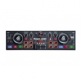 Numark DJ2Go2 set 1 Dj controller, koptelefoon en speakers - controller