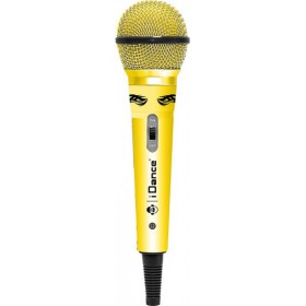 IDance CLM10 Karaoke microfoon Goud - achter