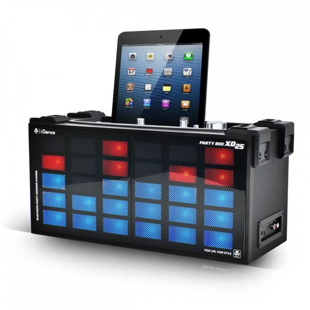iDance XD25 pary speaker met bluetooth en karaoke functie. (zonder tablet)