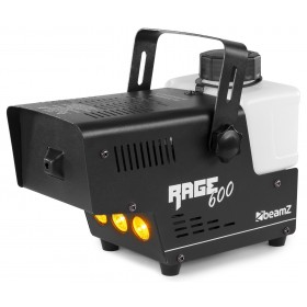 rechts voor - BeamZ Rage 600LED Rookmachine met amber leds en draadloze afstandsbediening