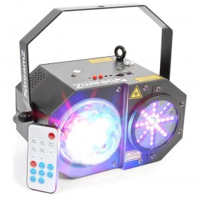 Voorkant BeamZ Sway LED Jellyball met Laser en LED Organ
