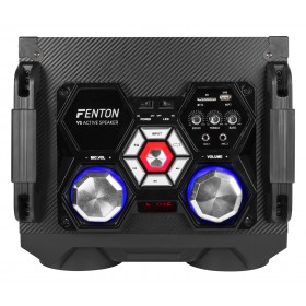 Bediening Fenton VS12 Actieve Speaker Set 12" Bluetooth, LED 1200W