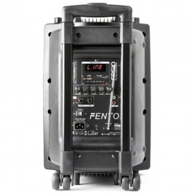 Achterkant Fenton FPS10 - Portable Sound System 10" BT/VHF/IRC