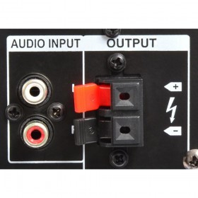 Fenton KA-12 Actieve Speakerset 12" USB/RGB LED 1200W - aansluitingen