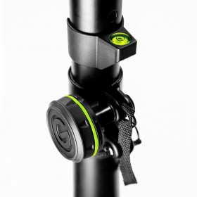 waterpas gemonteerd Gravity SP VARI®-LEG 01 Verstel poot voor luidspreker en lichtstatieven