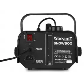 Aansluitingen BeamZ SNOW900 900W Sneeuwmachine