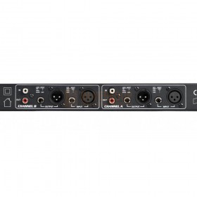 aansluitingen xlr, jack trs en rca op JB Systems BEQ-15 - 2x15 band stereo equalizer