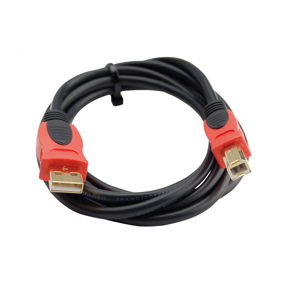 Male USB2.0 A / Male USB2.0 B cable- 1 m