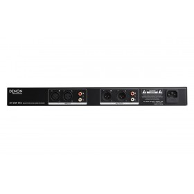 Achterkant uitgangen Denon Professional DN-300R MKII - Solid-state SD / USB-audiorecorder